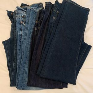 Lucky Brand 121 & 110 Jeans 30x30 4 Pair